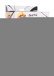 Frisky Thrill Trio Anal Plug - Black - Set